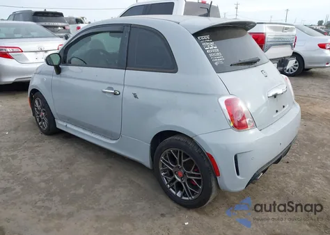 2017 Fiat 500 Abarth z USA, uszkodzony, nr VIN 3C3CFFFH0HT594314